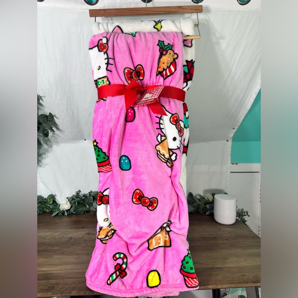 Hello Kitty GINGERBREAD double throw Christmas pack